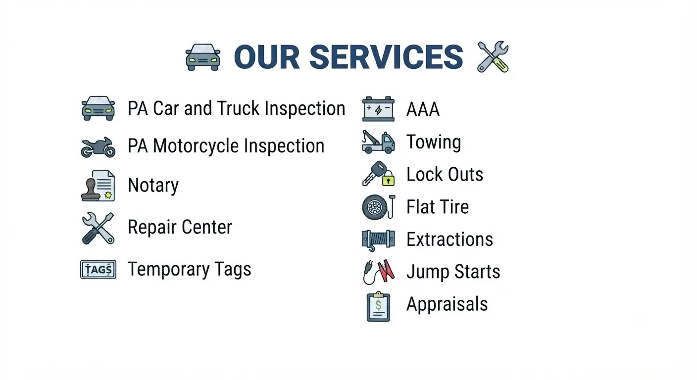 Our service department technician working on a vehicle